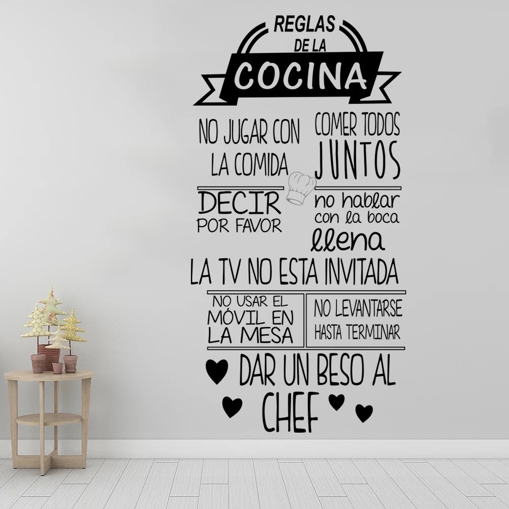 Home Decor Indonesia - 1 pc nice Reglas De La