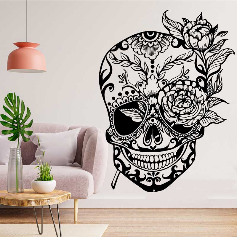 Home Decor Y2K - Day of the Dead sugar skull