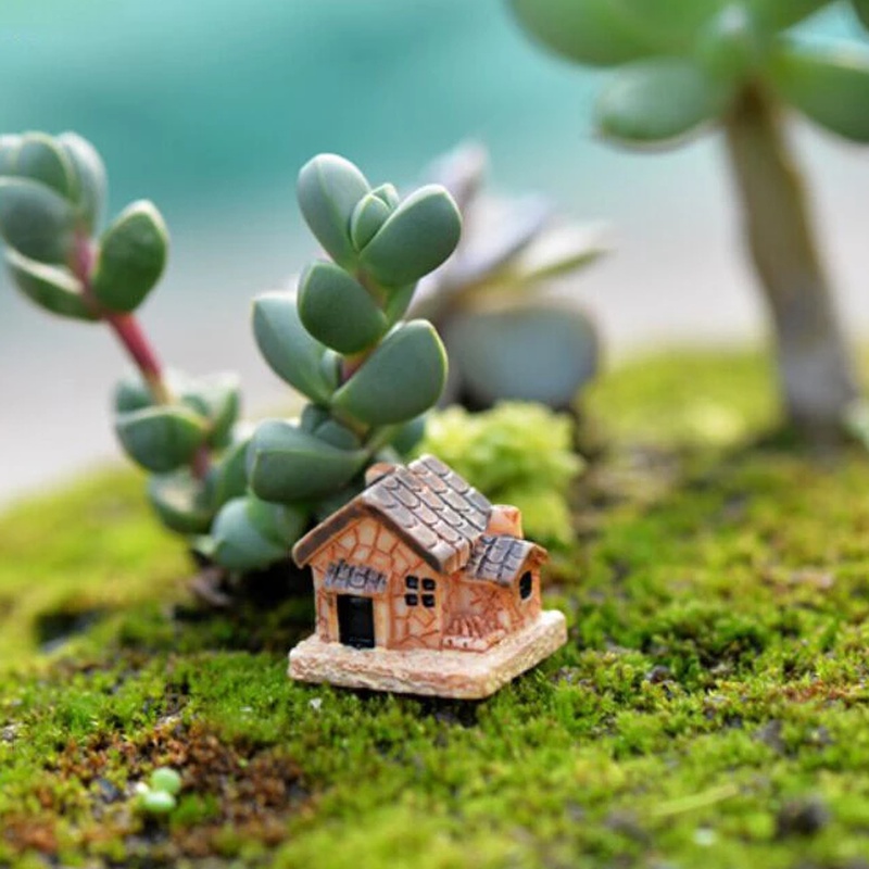 5Pcs Mini Doll House Stone Hou - огляд і ціна Home Decor Za