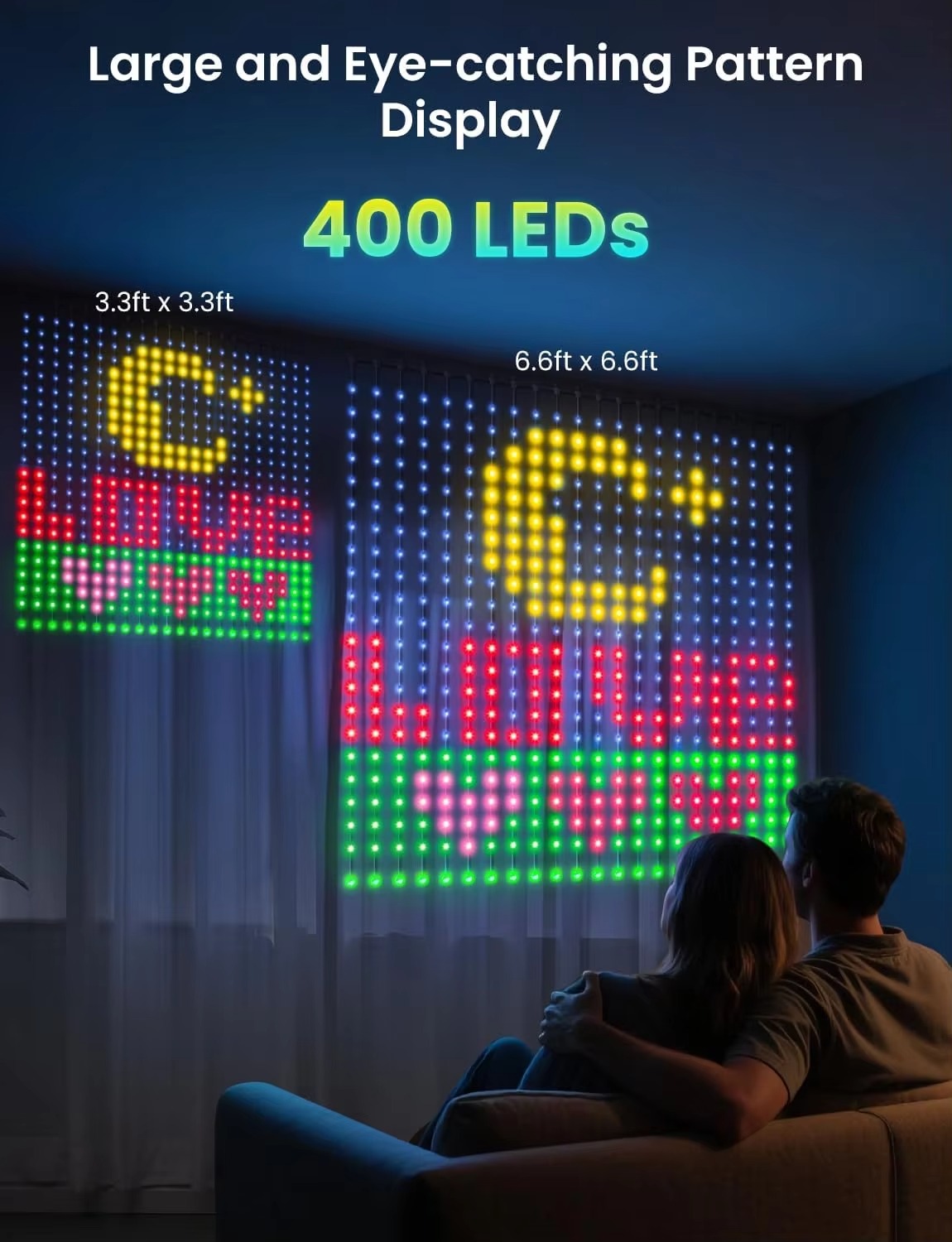 USB Curtain Light 400 LED Dyna - огляд і ціна Home Decor Free App
