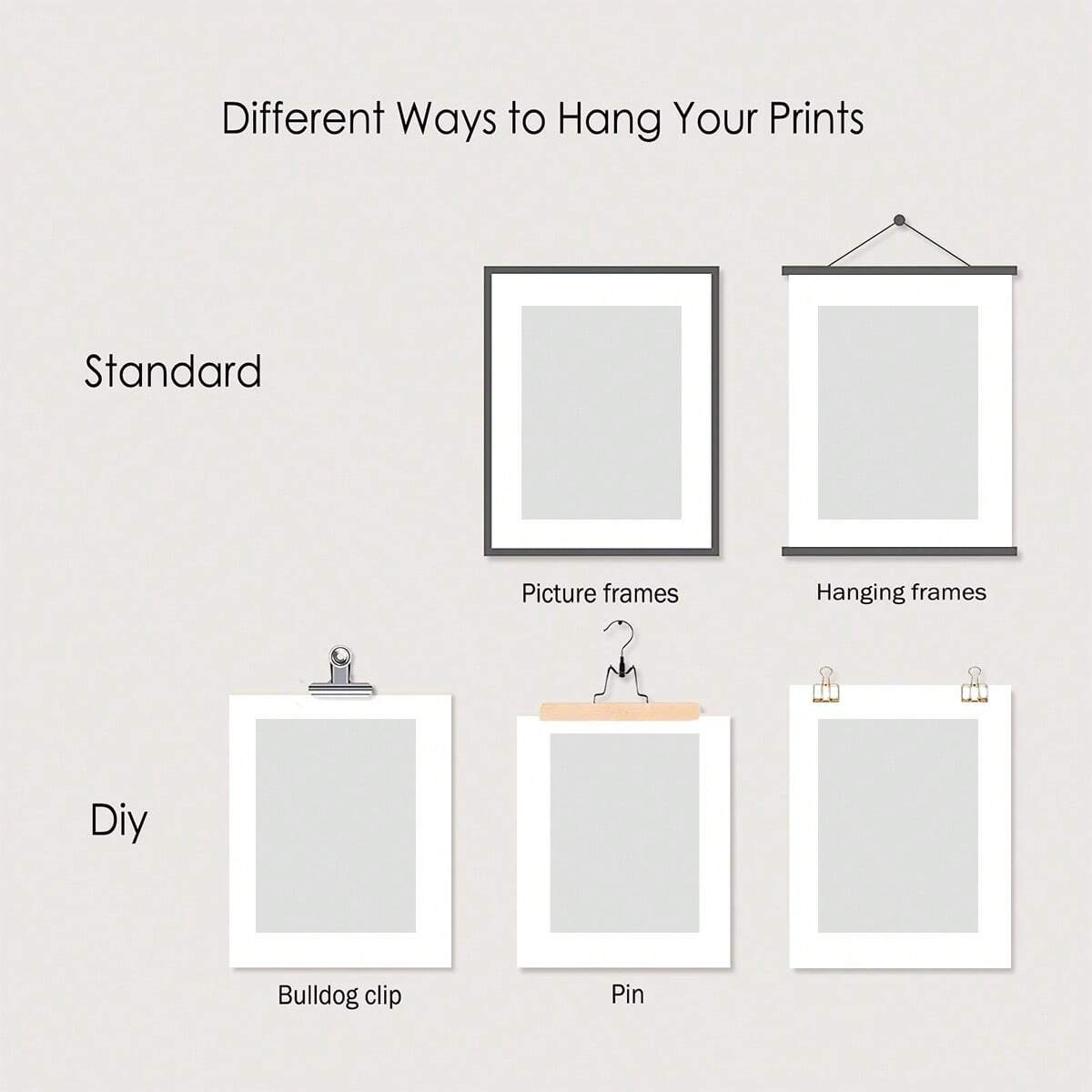 4/5/6pcs Custom Canvas Printin - огляд і ціна Home Decor Theme