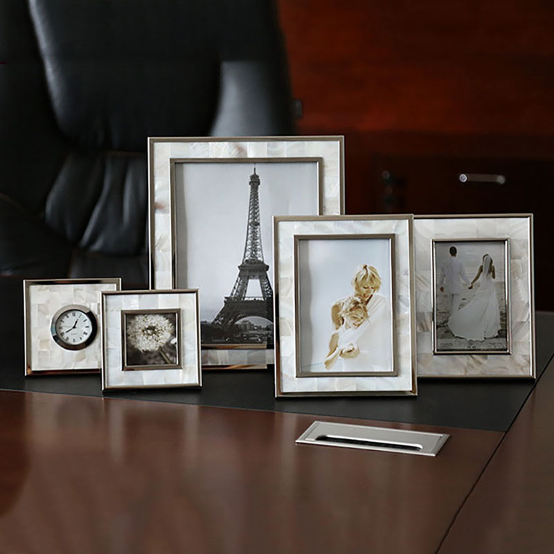 European Shell Decorative Allo - огляд і ціна Bamboo Photo Frame
