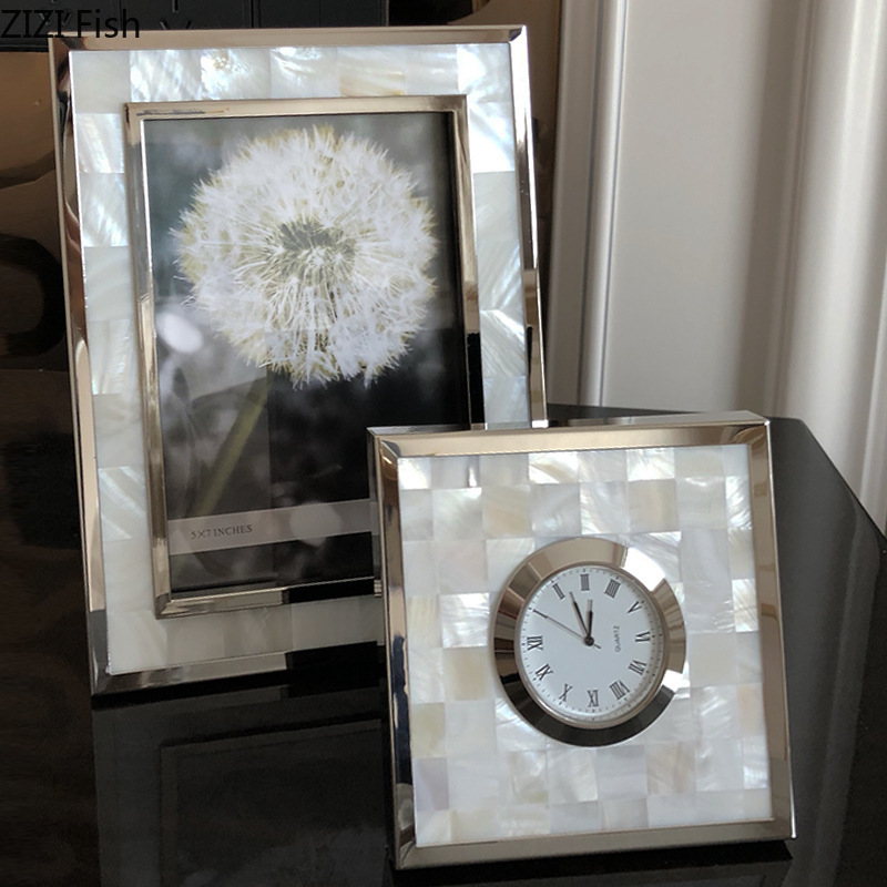European Shell Decorative Allo - огляд і ціна Bamboo Photo Frame