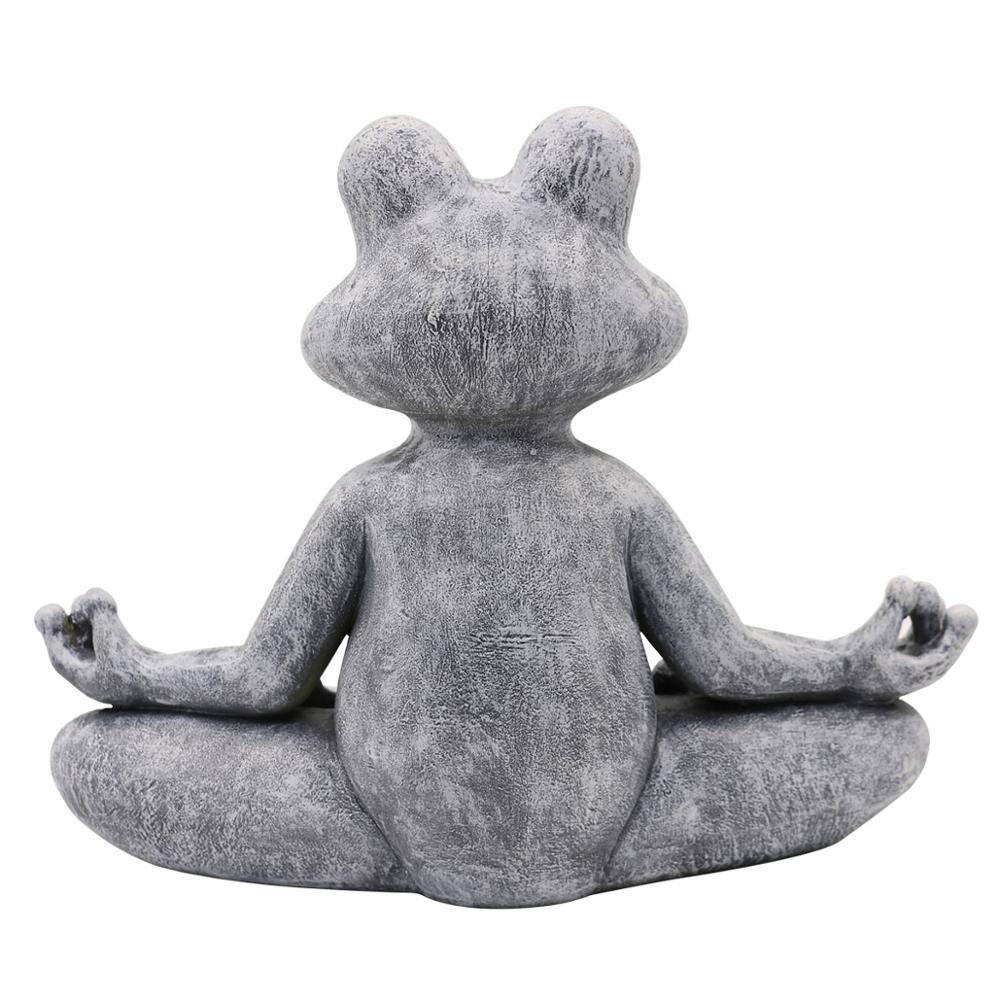 2023 Frog Figurine Resin Zen Y - огляд і ціна Home Decor Za