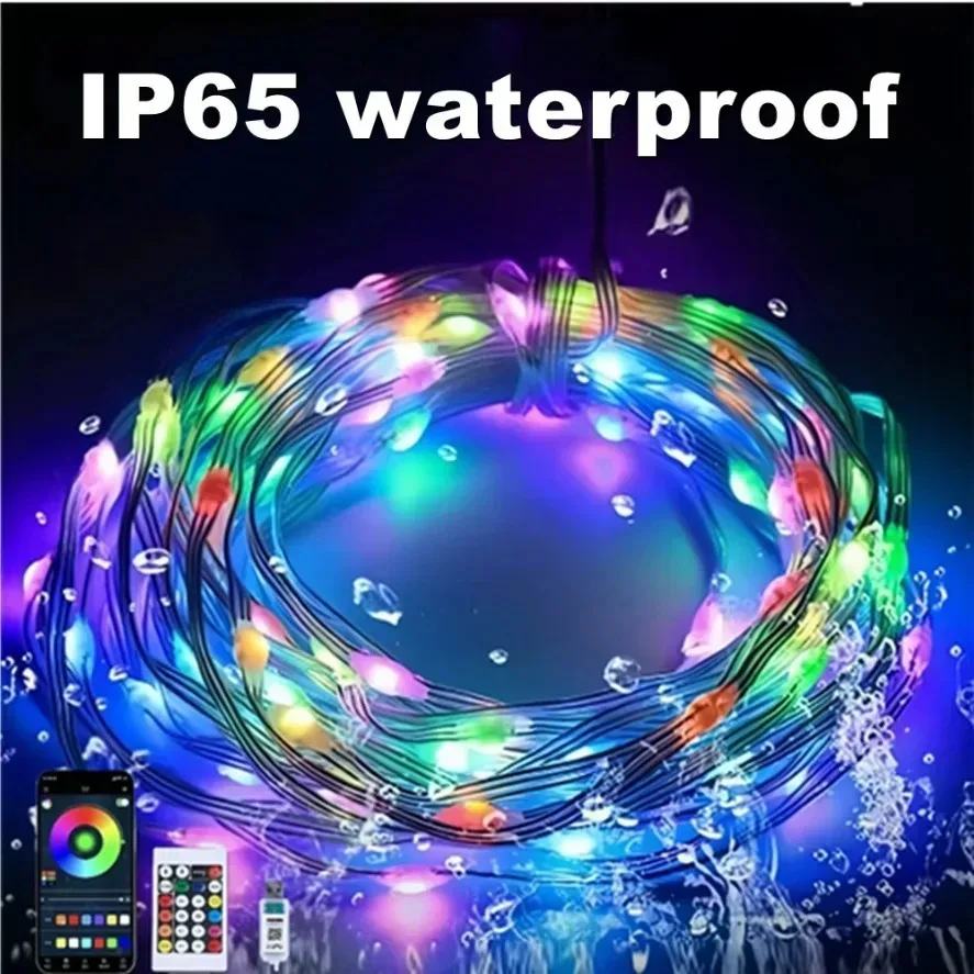 5-20m WS2812B RGB LED Fairy St - огляд і ціна Home Decor Free App