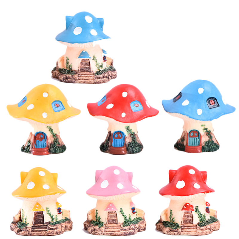 1PC Kawaii Garden Mini Mushroo - огляд і ціна Home Decor Za