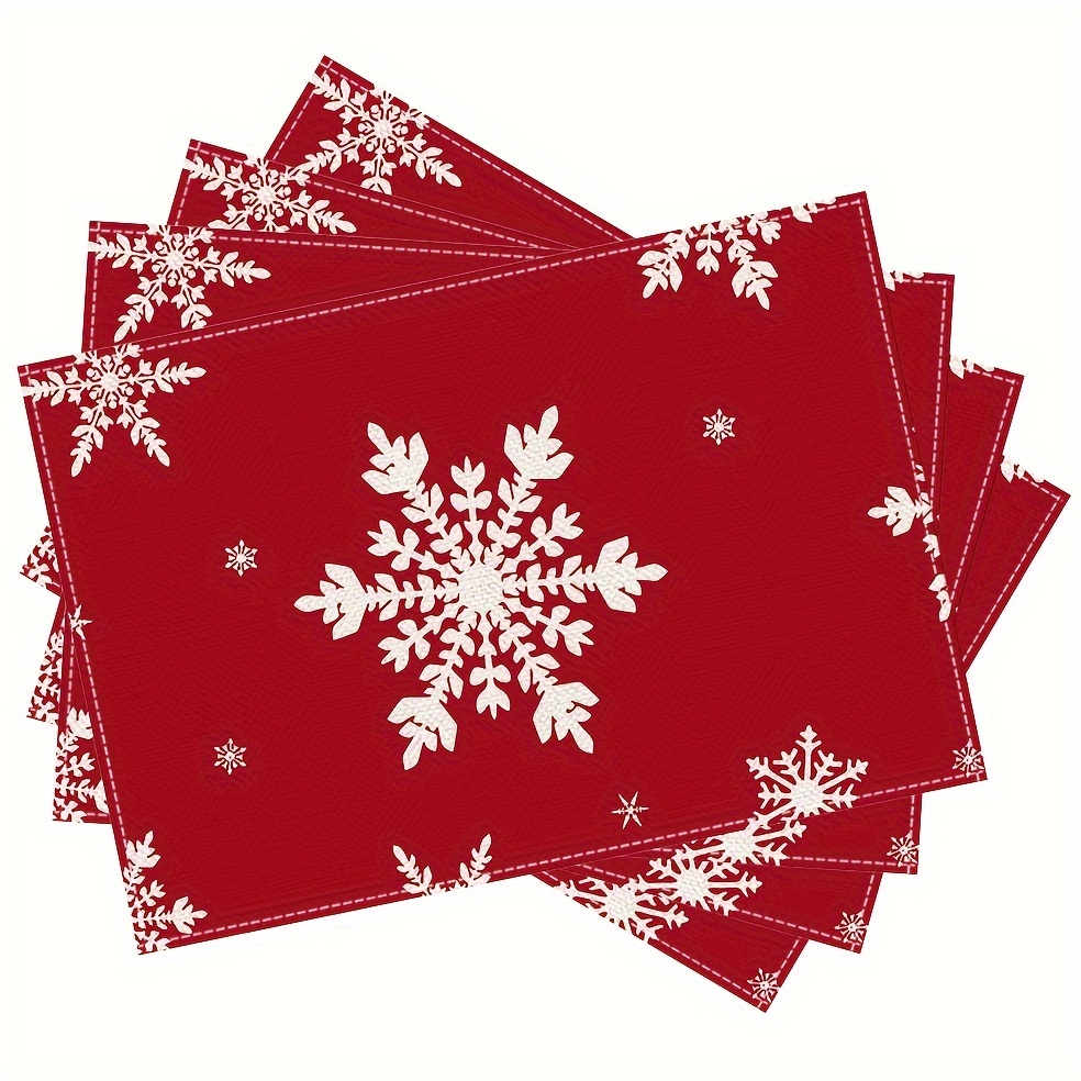 Minimalist Red Background Whit - огляд і ціна Linen Table Runner