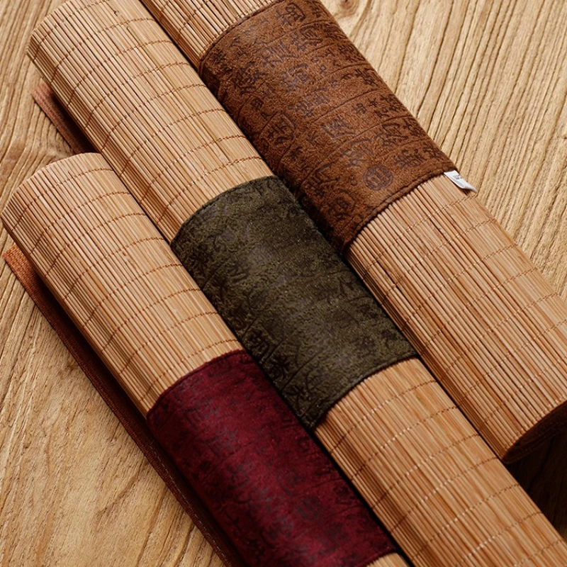 Fabric Bamboo Tea Mat Linen Ze - огляд і ціна Linen Table Runner