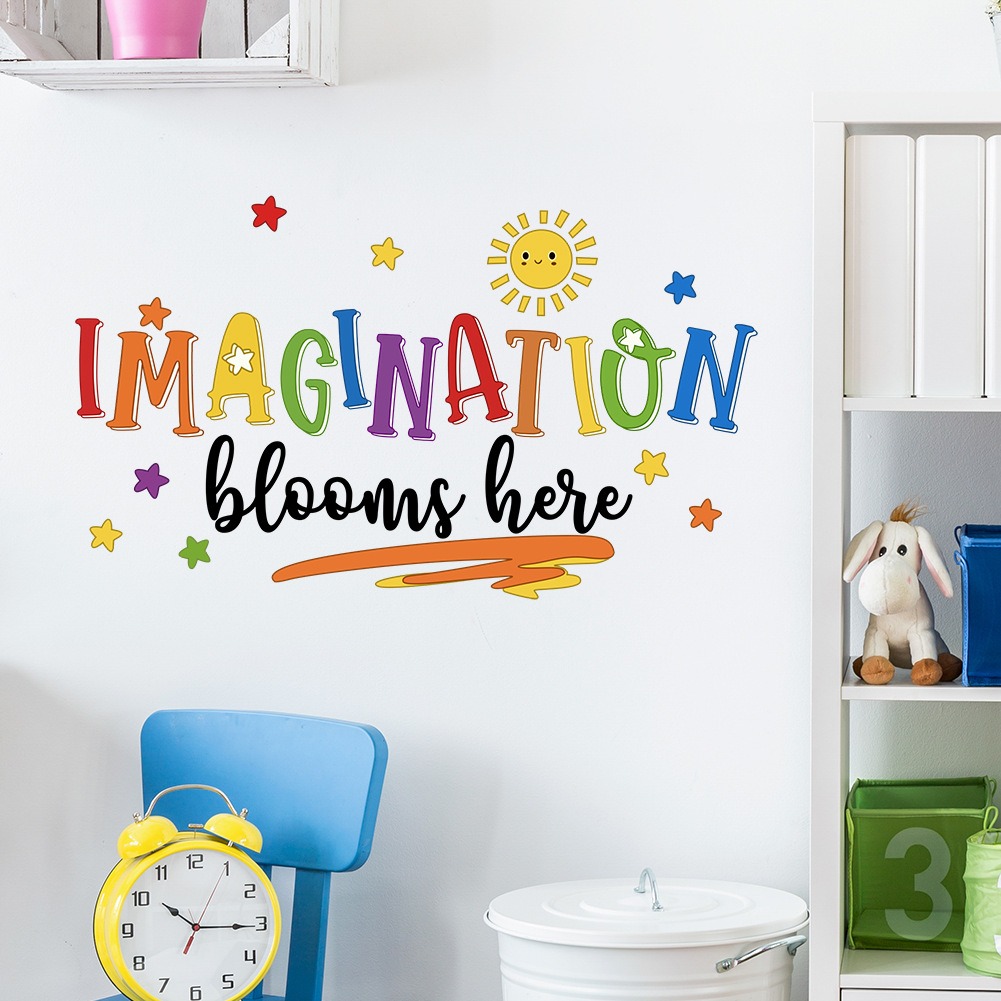Colorful English phrase wall s - огляд і ціна Home Decor Indonesia