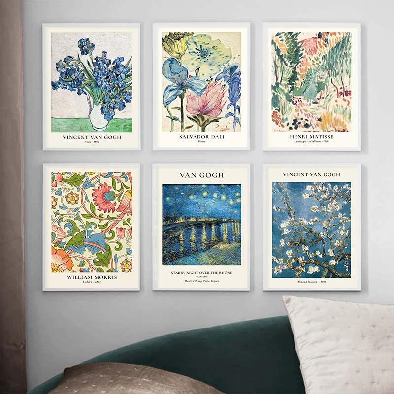 Van Gogh Star Vase Series Wall - огляд і ціна Home Decor Za