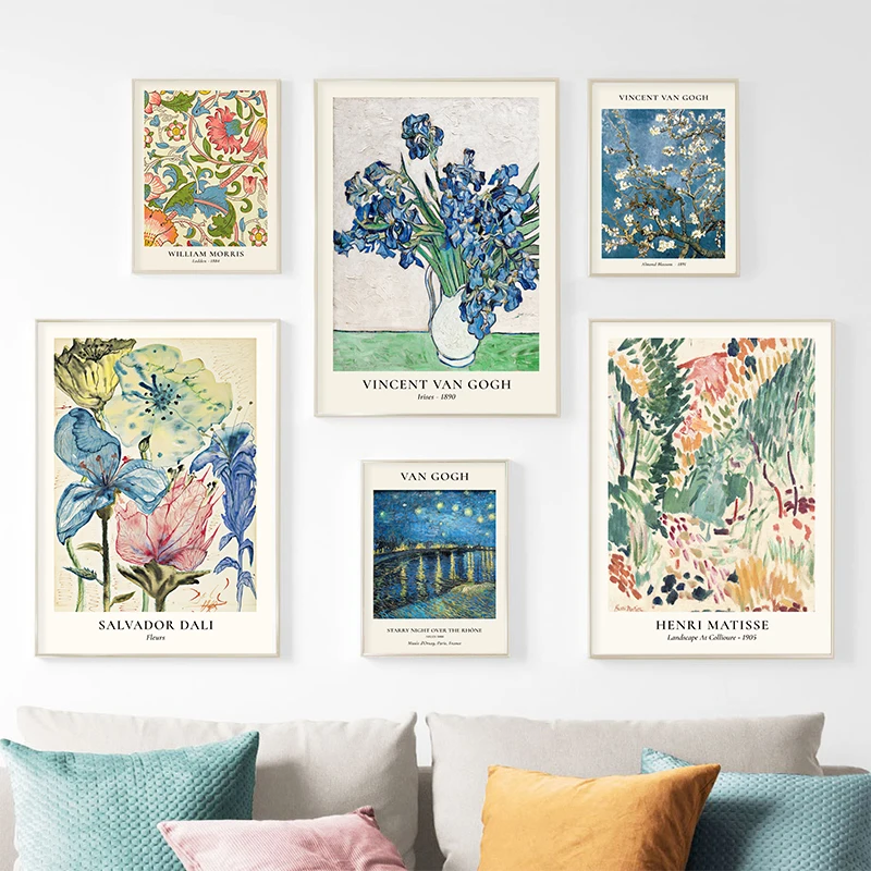 Van Gogh Star Vase Series Wall - огляд і ціна Home Decor Za