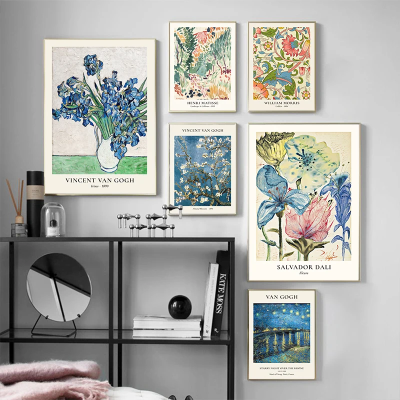 Van Gogh Star Vase Series Wall - огляд і ціна Home Decor Za
