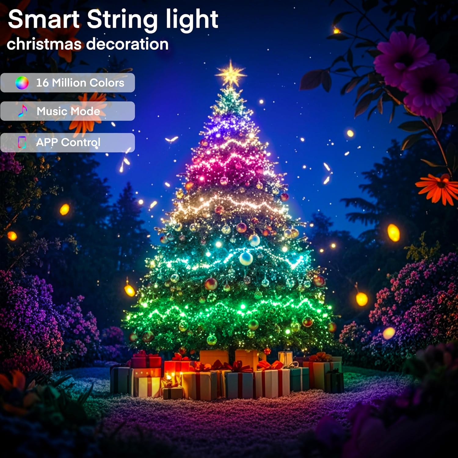 WS2812B RGBIC LED String Light - огляд і ціна Home Decor Free App