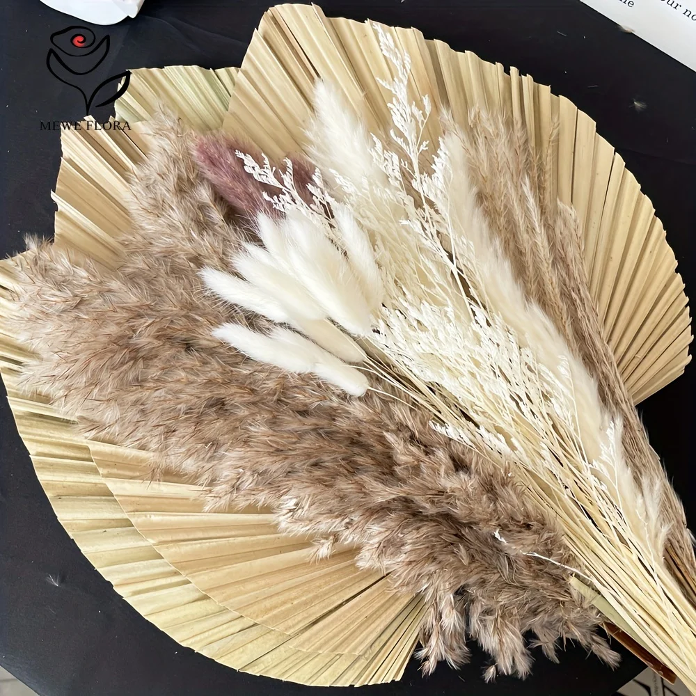 35Pcs Natural Pampas Grass Boh - огляд і ціна Pampas Grass Decor