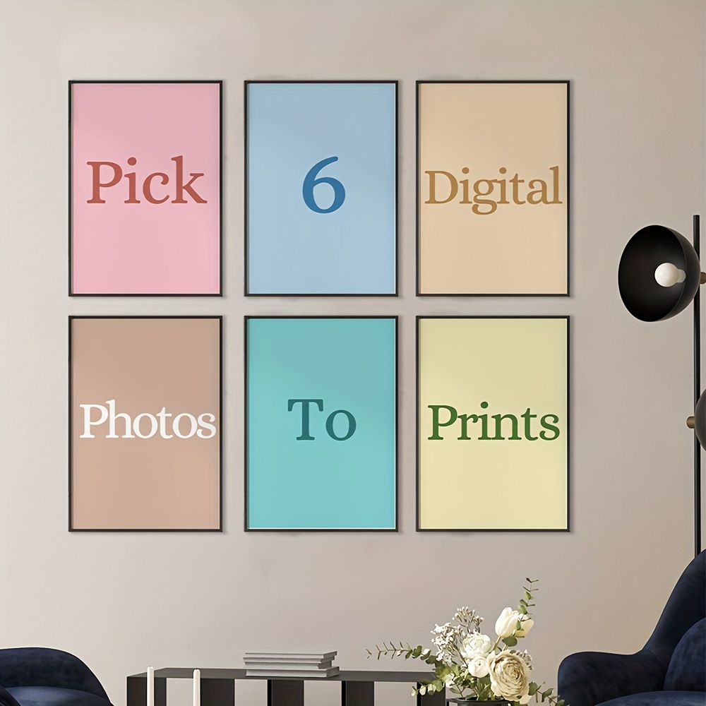 6pcs/set Personalized Custom C - огляд і ціна Home Decor Theme