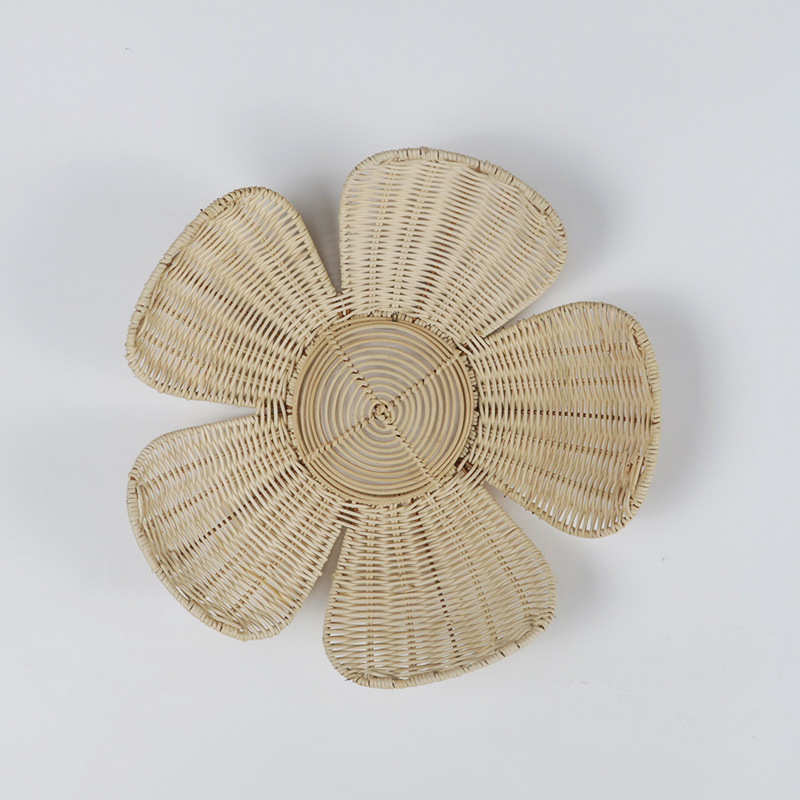 INS Nordic Woven Rattan Flower - огляд і ціна Home Decor Za
