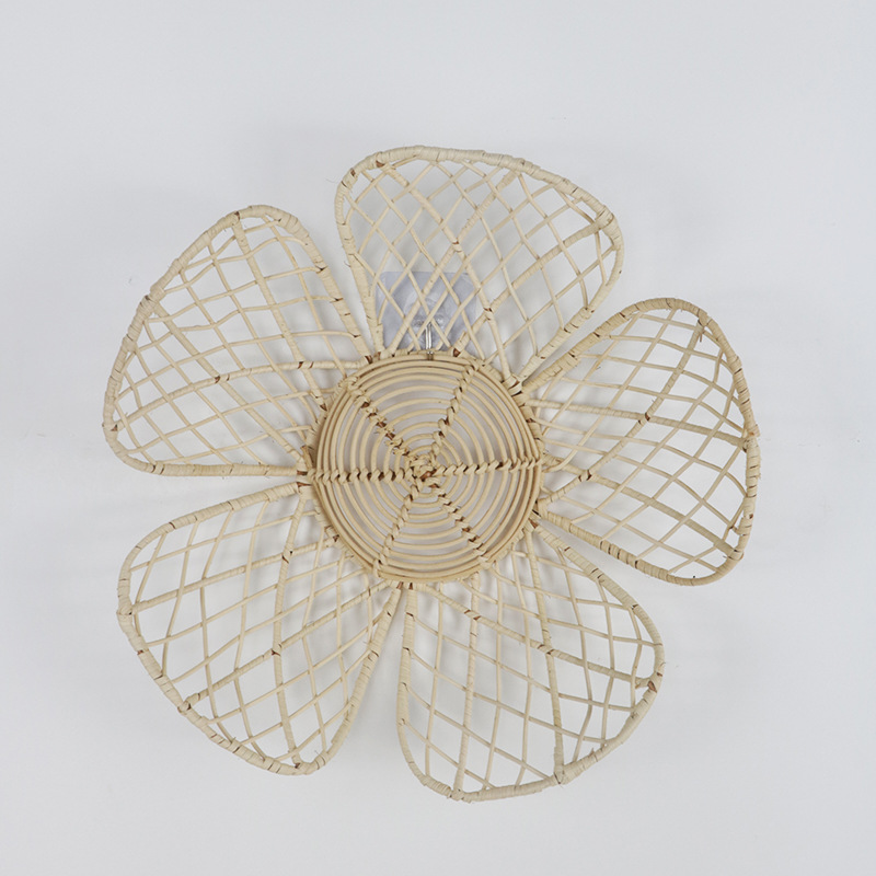 INS Nordic Woven Rattan Flower - огляд і ціна Home Decor Za