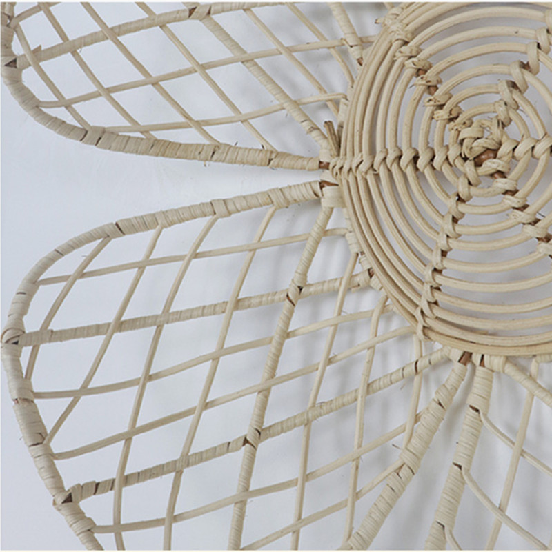 INS Nordic Woven Rattan Flower - огляд і ціна Home Decor Za