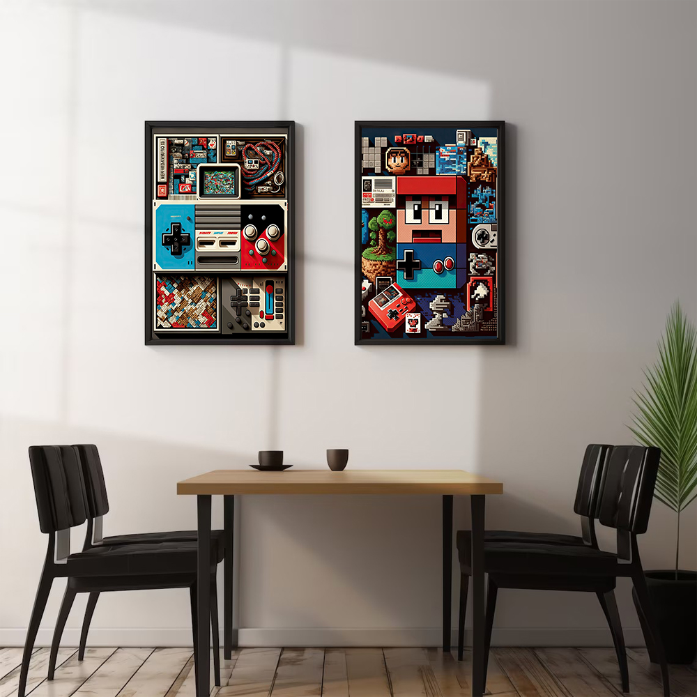 Pixel Gaming Game Boy Poster C - огляд і ціна Home Decor Za