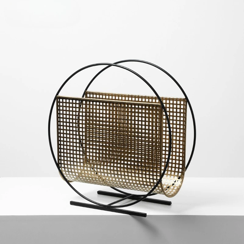 Creative Grid Round Metal Maga - огляд і ціна Home Decor Magazine