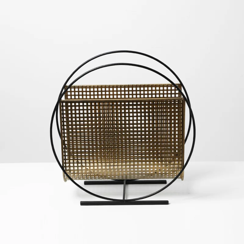 Creative Grid Round Metal Maga - огляд і ціна Home Decor Magazine