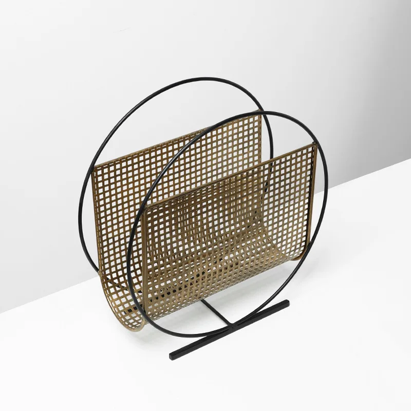 Creative Grid Round Metal Maga - огляд і ціна Home Decor Magazine