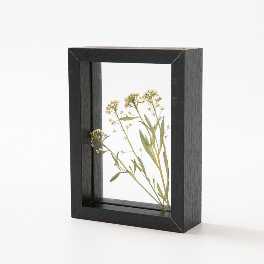 Wooden Glass Leaf Specimen Fra - огляд і ціна Bamboo Photo Frame