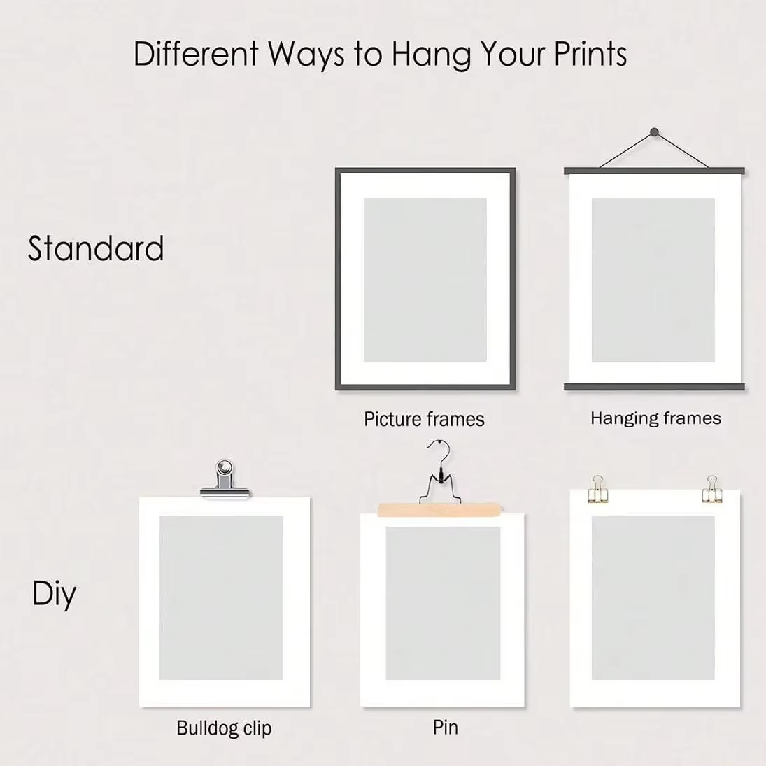6pcs/set Custom Canvas Printin - огляд і ціна Home Decor Theme