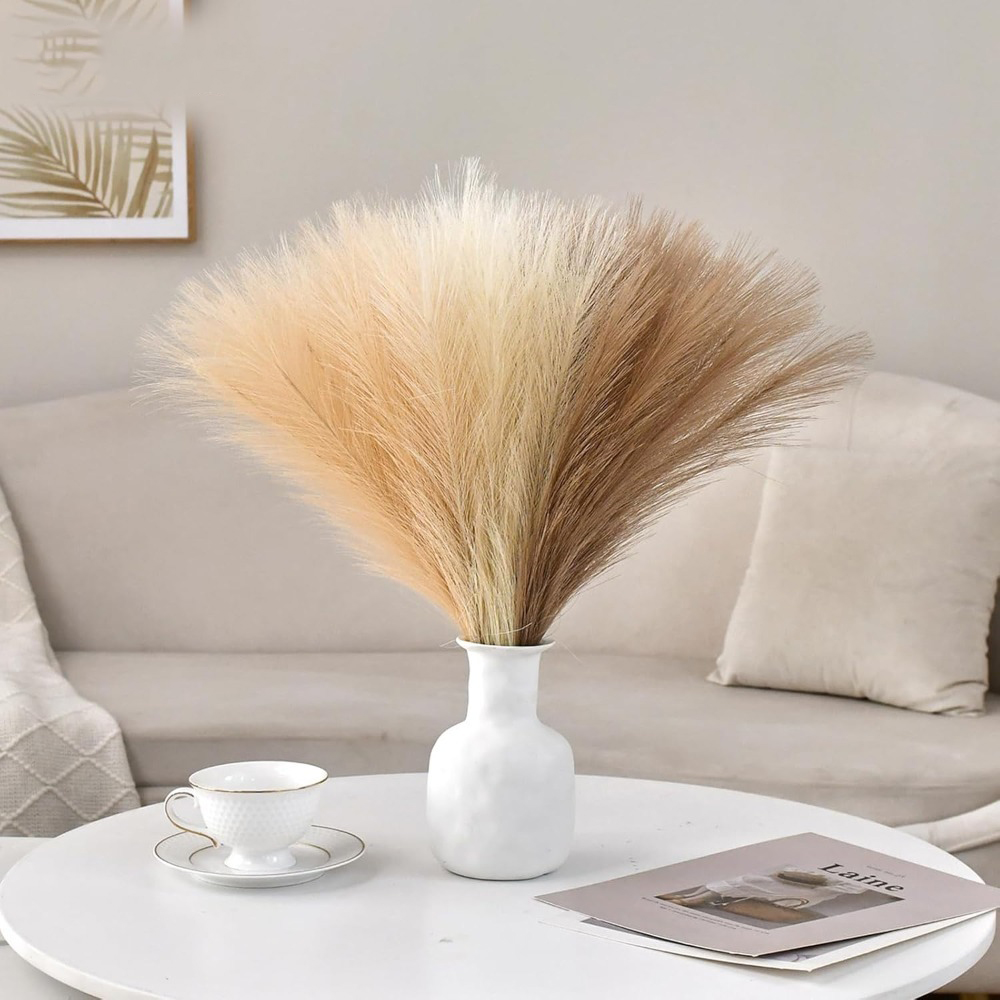 15Pcs Pampas Grass Realistic A - огляд і ціна Pampas Grass Decor