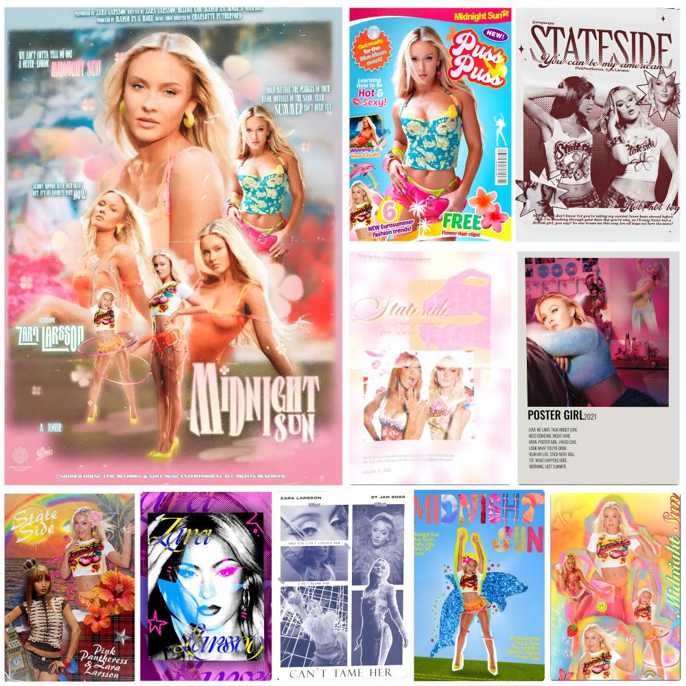 Singer Z-Zara L-Larsson Poster - огляд і ціна Home Decor Za