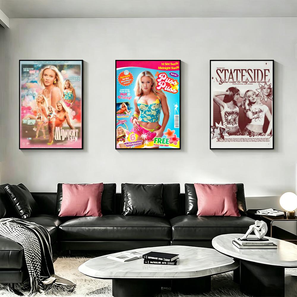 Singer Z-Zara L-Larsson Poster - огляд і ціна Home Decor Za