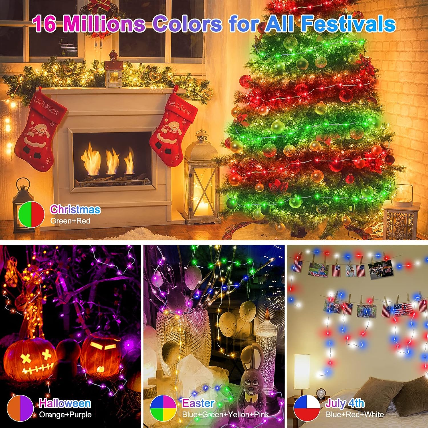 Waterproof WS2812B LED String  - огляд і ціна Home Decor Free App