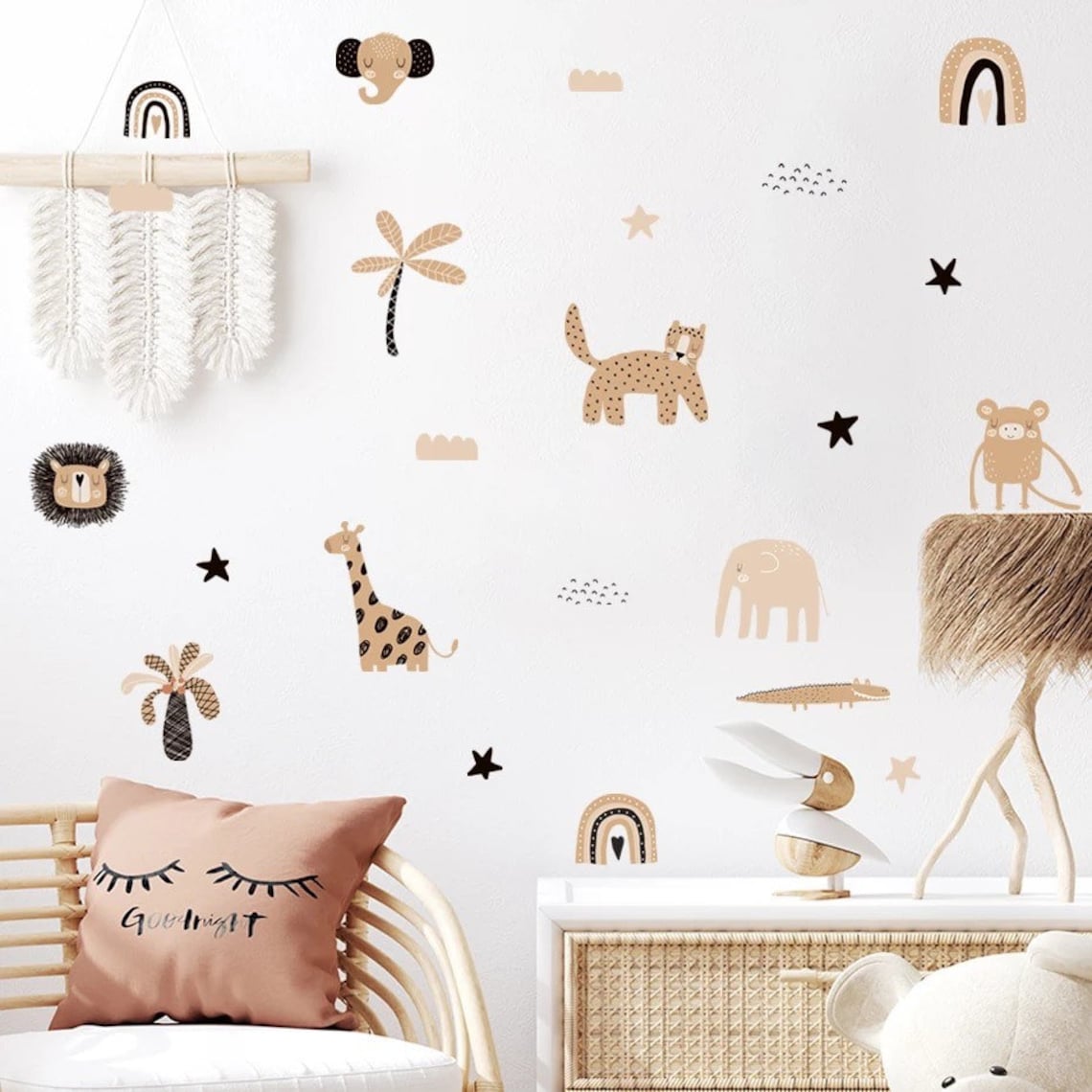 Boho Cartoon Rainbows Star Cut - огляд і ціна Home Decor Y2K