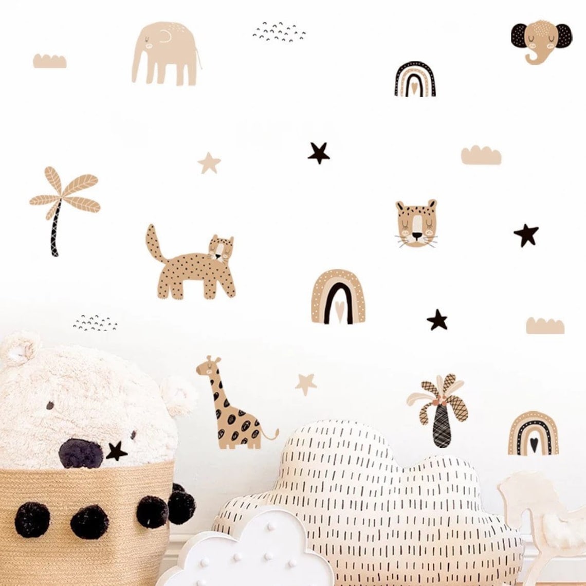 Boho Cartoon Rainbows Star Cut - огляд і ціна Home Decor Y2K